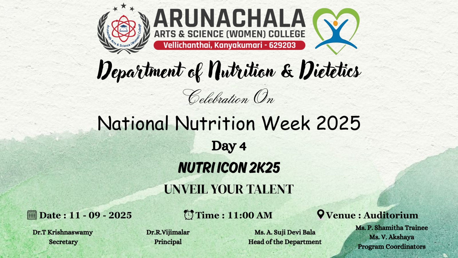 Nutri Icon 2K25 Unveil Your Talent